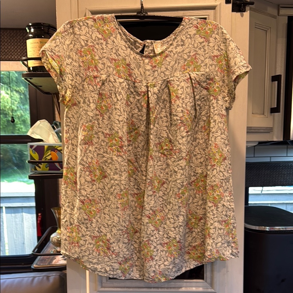 Floral Print Women's Top